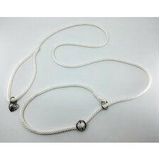 Výstavné vodítko PROFI 150cm 6mm biela SO STOPOM